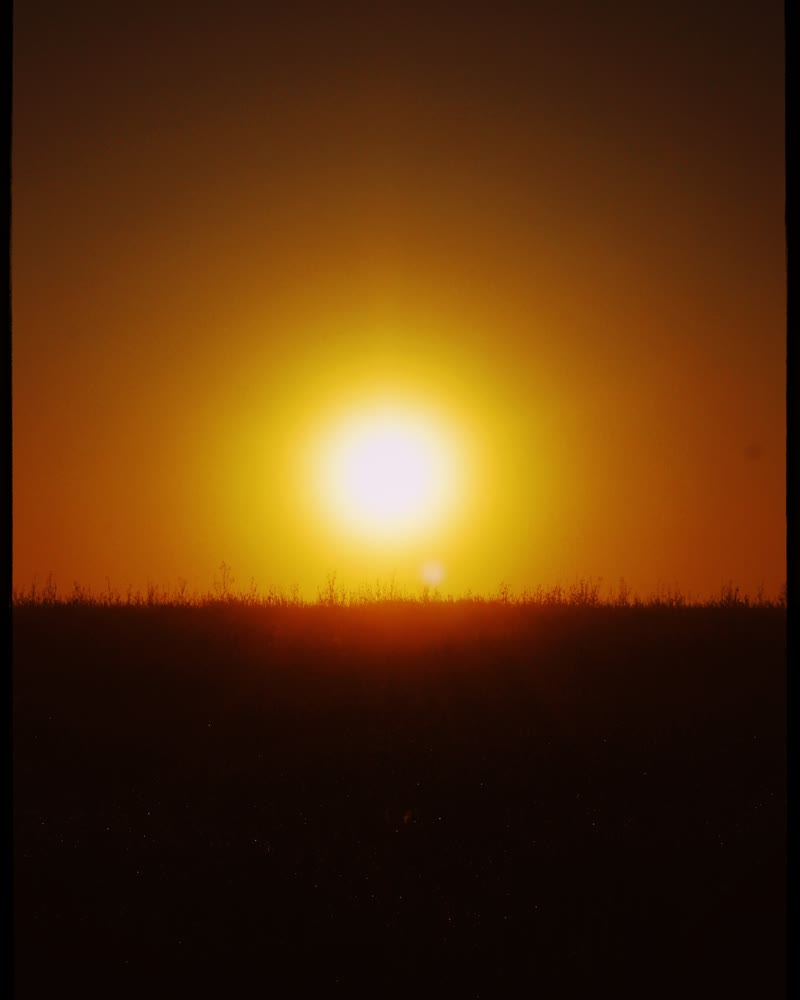 Grande prairie du Dakota au coucher du soleil — évocation des territoires des Premières Nations